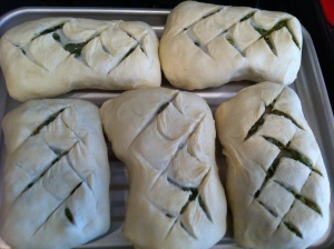 Beef wellingtons ready for baking.